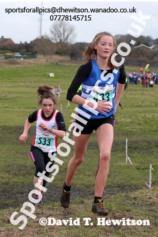 Under-17 and under-20 women NEHL, Wrekenton. Photo: David T. Hewitson/Sports for All Pics